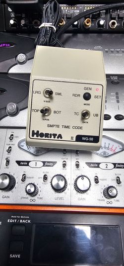 Horita 2 WG-50 timecode