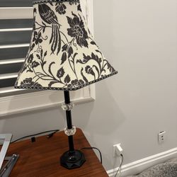 Decorative Table Lamp with Fabric Shade