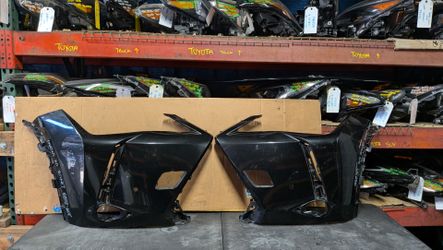 2019-2020-2021-2022-2023 LEXUS UX UX250 LEFT FRONT AND RIGHT FRONT BUMPER OEM USED #11541