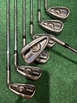 Ping G 2016 uw-5 iron right handed golf club set