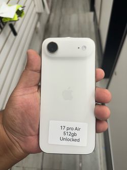 White 17 Pro Air 512GB Unlocked Cash or $50 down