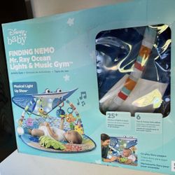 Disney  Bright Starts Finding Nemo Lights & Music baby Play Mat/gym -$25