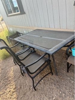 Patio dining set