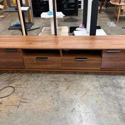 Mid-Century 78" TV Stand Entertainment Center for TVs up to 85", Floor-Standing TV Cabinet with Drawers & Cable Management