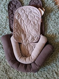 Infant car seat cushion