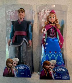 Krisfoff and Anna Frozen Action Figures