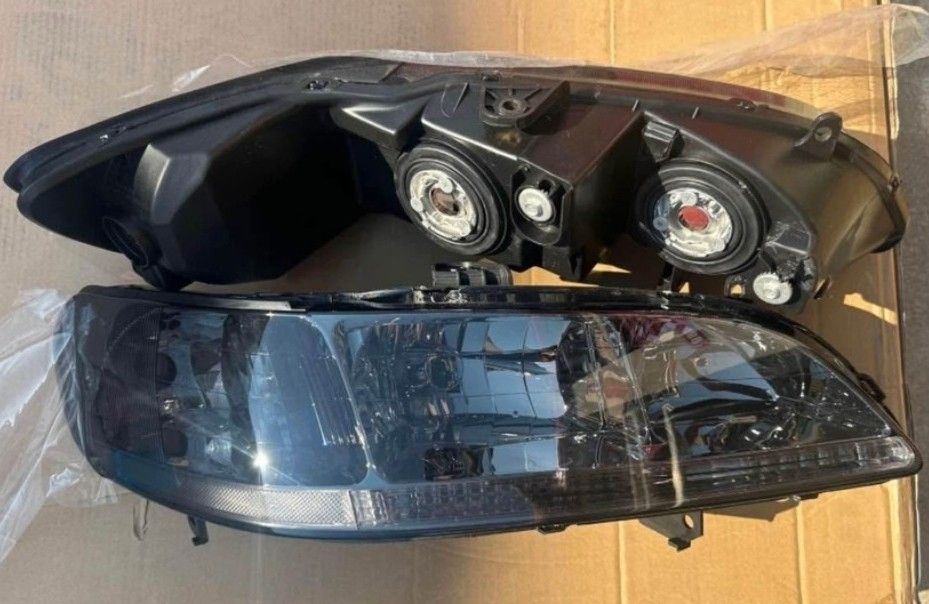 98-02 Honda Accord Headlights Luces Calaveras Micas Faros Focos Faroles Headlamps