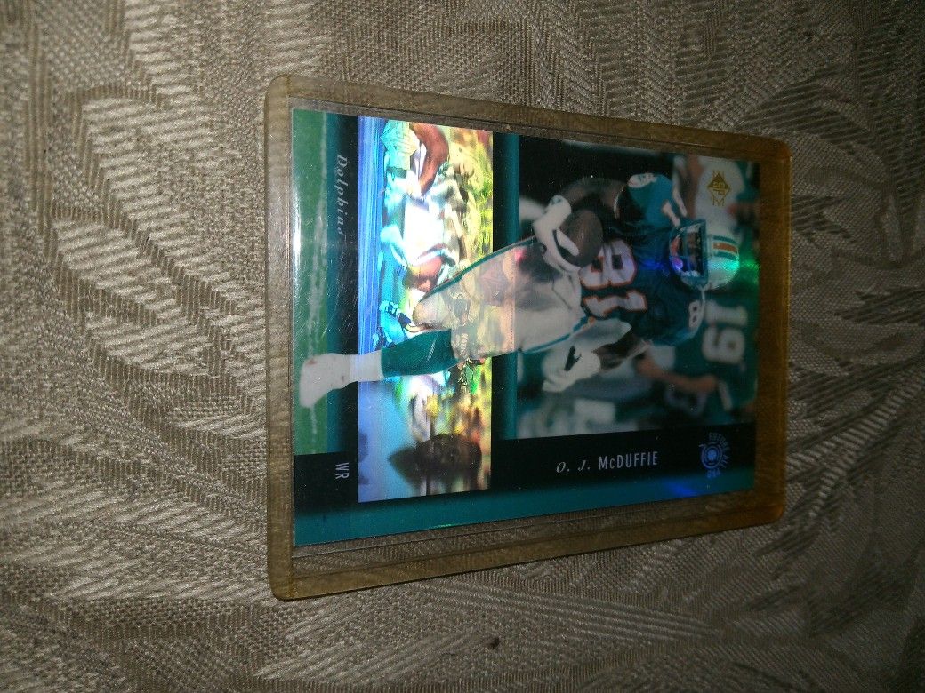 O.J. MCduffie Card