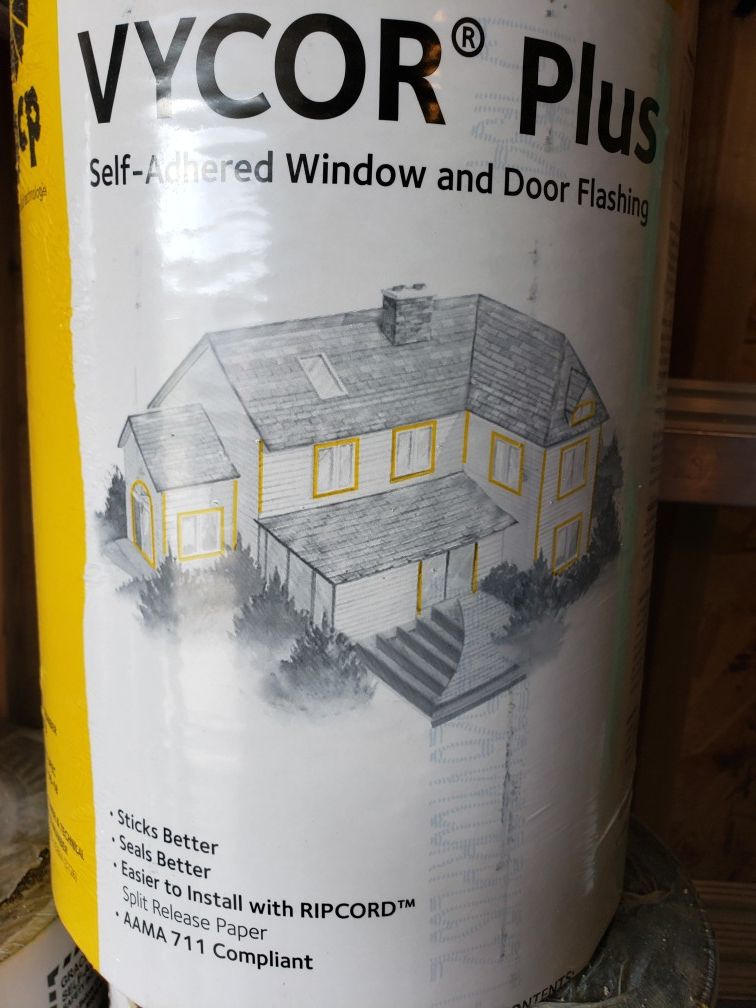 Windows wraps- Adhered Flashing Tape