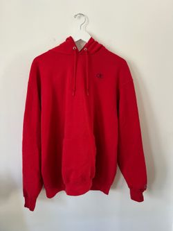 Champion Red Authentic Pullover Hoodie