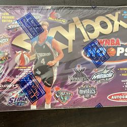 SkyBox 1999 WNBA Hoops Sealed Box Premiere Edition Building Blocks Autographics