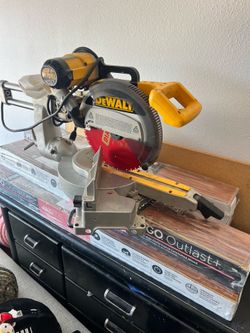 12” dewalt sliding miter saw