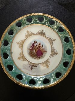 Vintage Made in Japan Lusterware Plates – Set of 4 – 6¼”