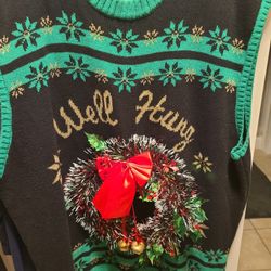 Man and Woman's Christmas Outfit