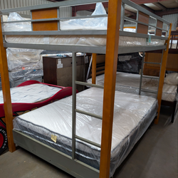 Bunk bed use with 2 new mattress