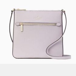 Kate Spade Sadie North South Crossbody in Lilac Moonlight leather, New with Tags