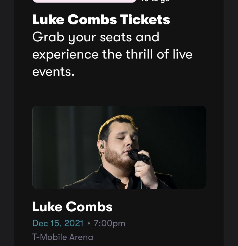 4 Luke Combs Tickets 🎟 For December 16th 