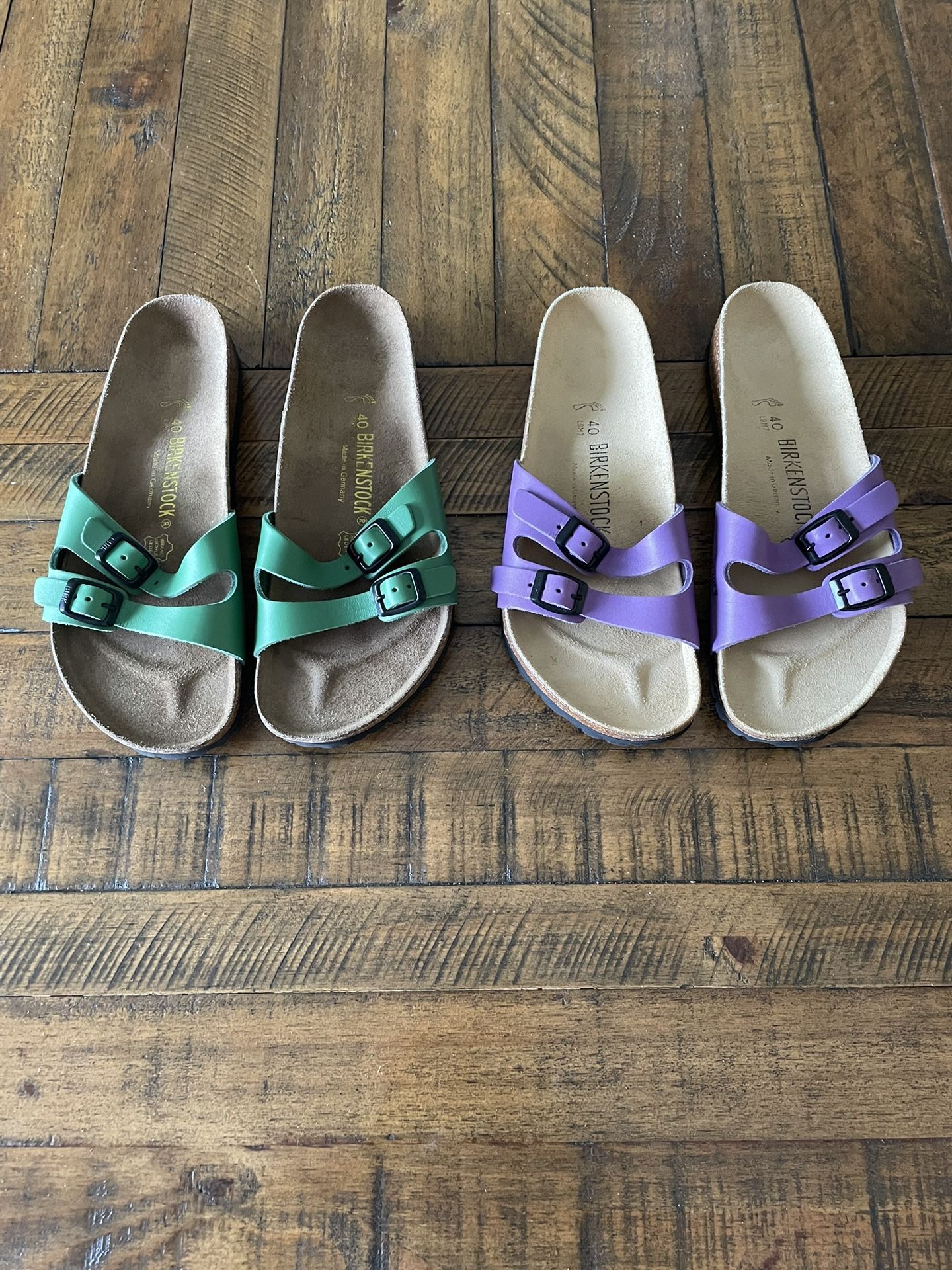 Birkenstock Ibeza 2 Pairs NIB