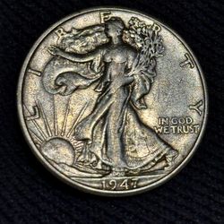1947  D / Walking Liberty- Half Dollar $32.00