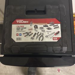 Hyper Tough Tool Box 116 Piece 