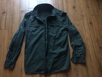 Route 66 zip up shirt Sz Medium Men's