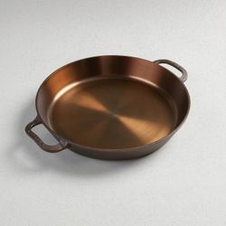 Dual Handle Cast Iron Skillet