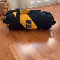 Ciao! Colorado Wildlife Yellow Black Duffle Bag 21× 10 x 10