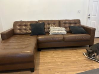 Cheap L shape couch and Table