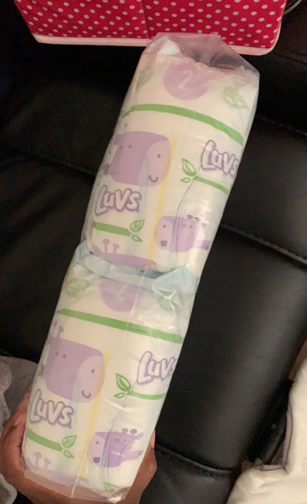 Luvs size 2 diapers