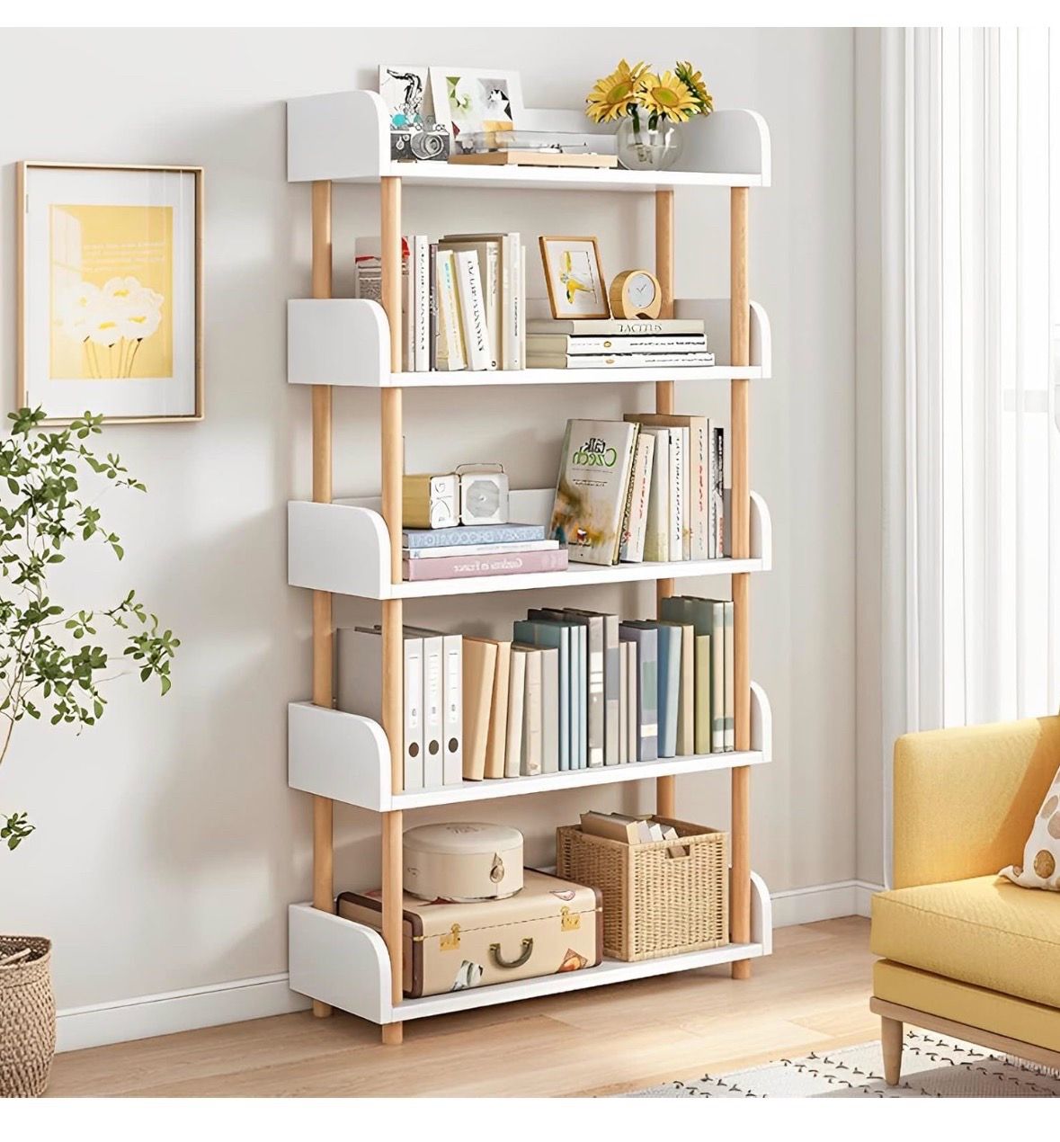 5-Tier Bookcase/Bookshelf