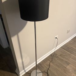 Black And Silver Lamp