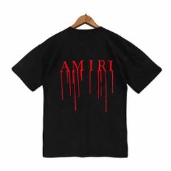 Amiri black tshirt red Drip medium to XXL 💥3for$100