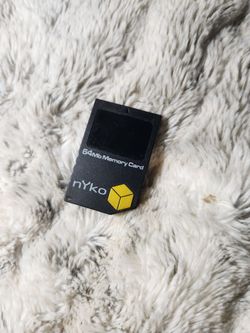 Nyko 64Mb Memory Card for Nintendo GameCube (1013 Blocks) - Model 81540-H08