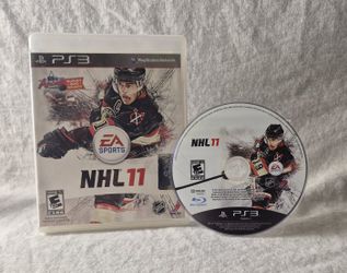 NHL 11 Playstation 3 (EA Sports, 2010) Case And Game Disc
