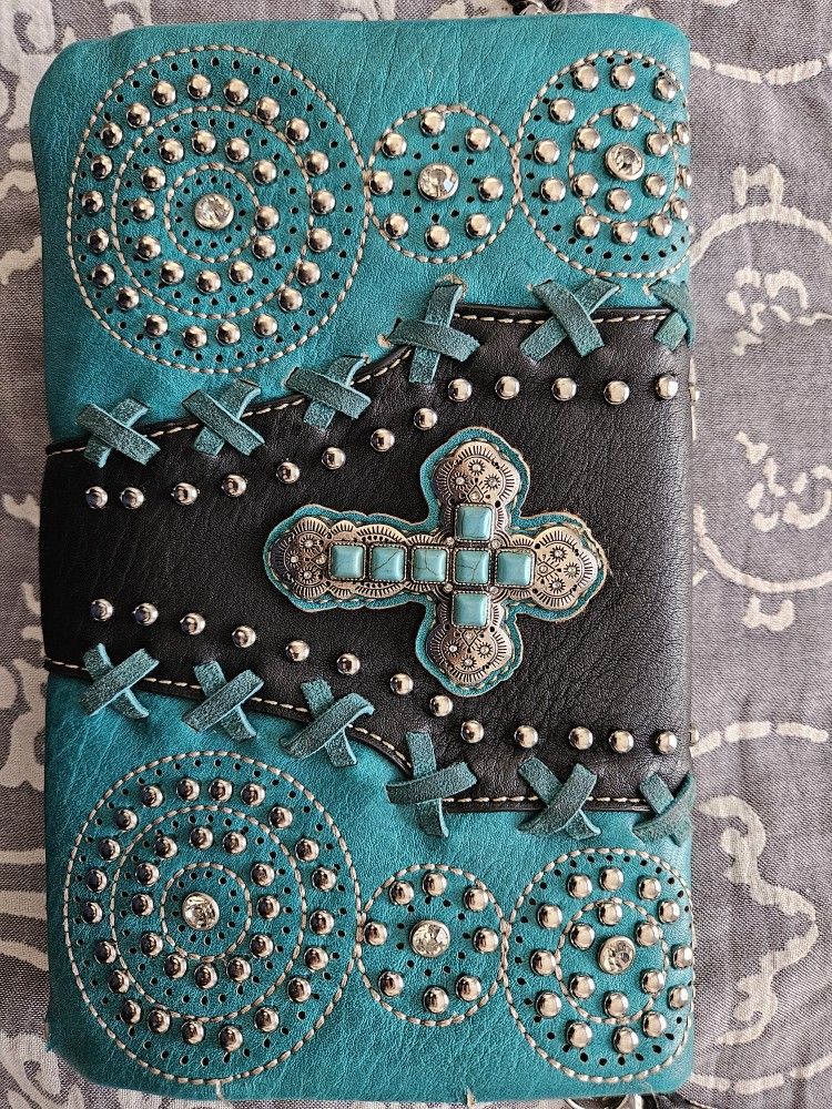 Women's Leather Trifold Wallet