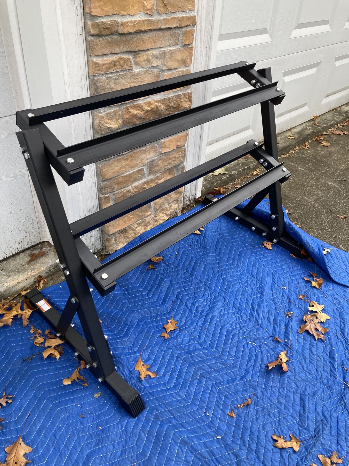 Brand New 2 Tier Dumbbell Rack - Just Assembled