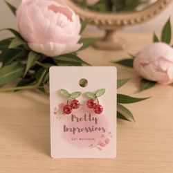 Cherry Earrings