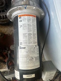 Simer 1 HP Irrigation/Booster Pump, 115/230V, Century Motor,
