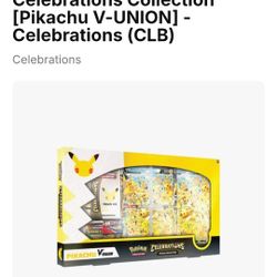 Pokemon Celebrations Boxes