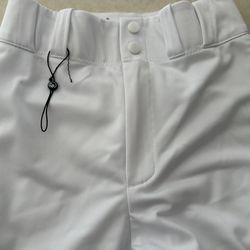 Dirty Mids Essentials Baseball Pants, White