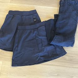 Girls Cat & Jack Uniform Bottoms 8/10