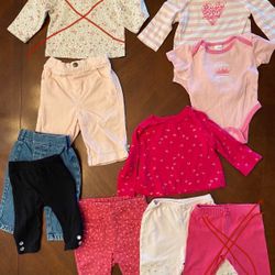 Infant Girl Clothes (3-6 months)