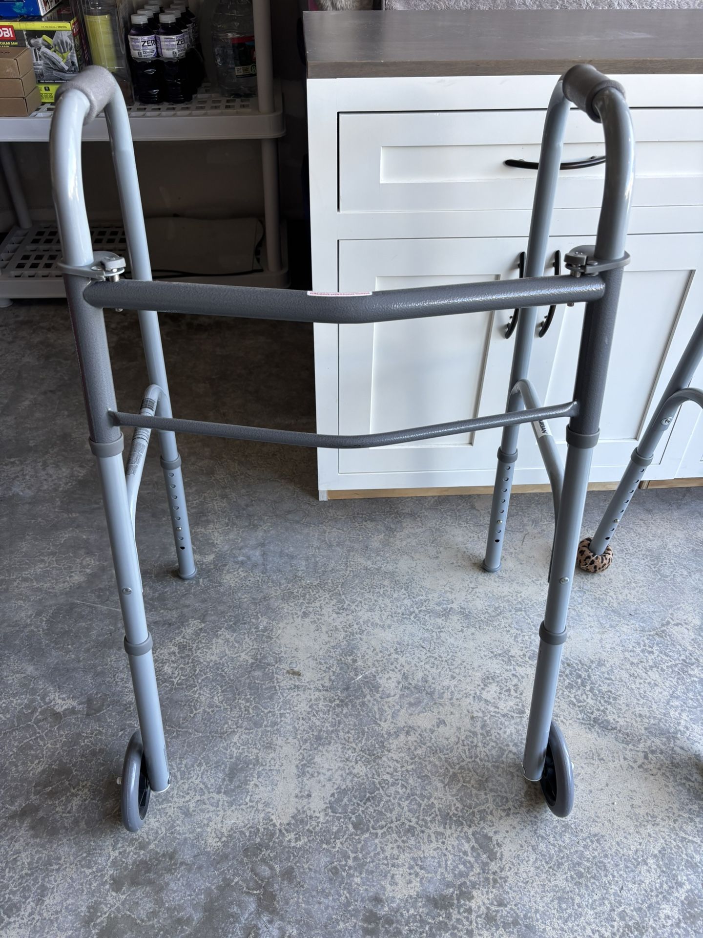 2 Button Folding Walker - 2 Avail