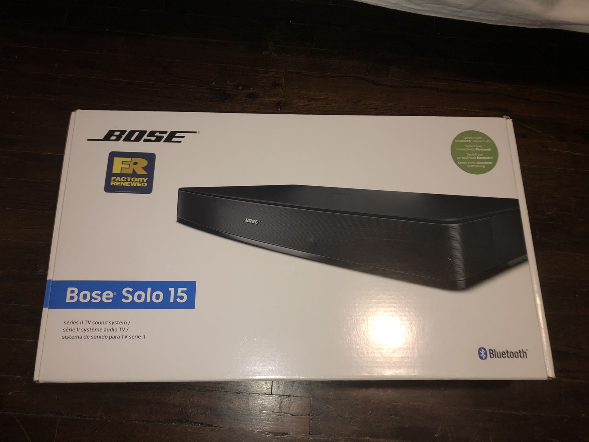 Bose Solo 15 Bluetooth TV Sound System Speaker