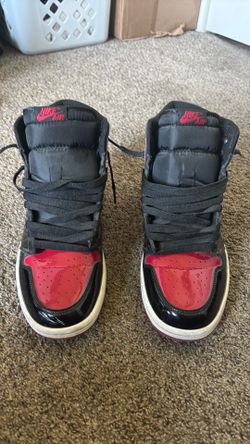 Nike Air Jordan 1 High “Bred Patent” – No Box