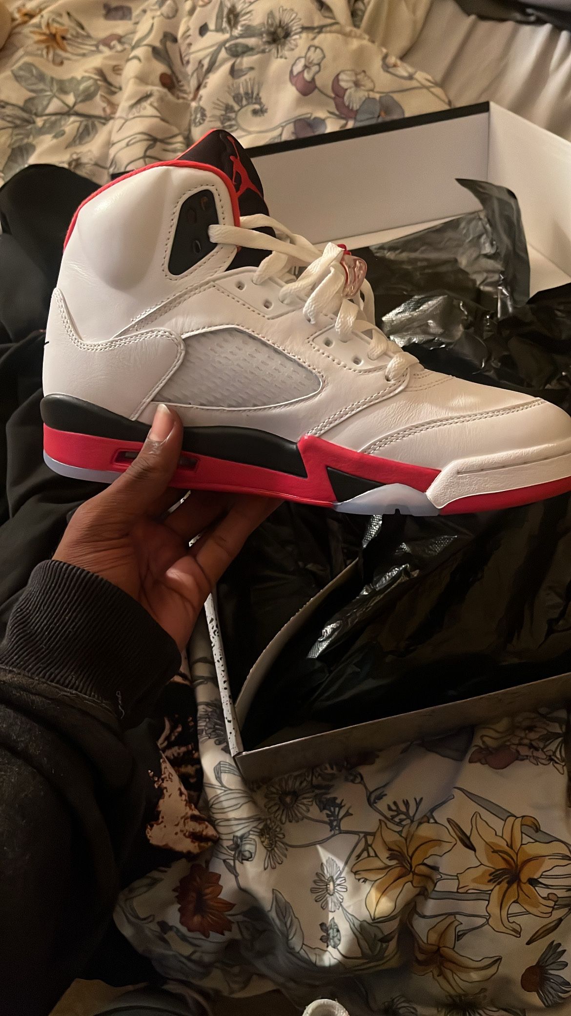 Fire Red Jordan 5