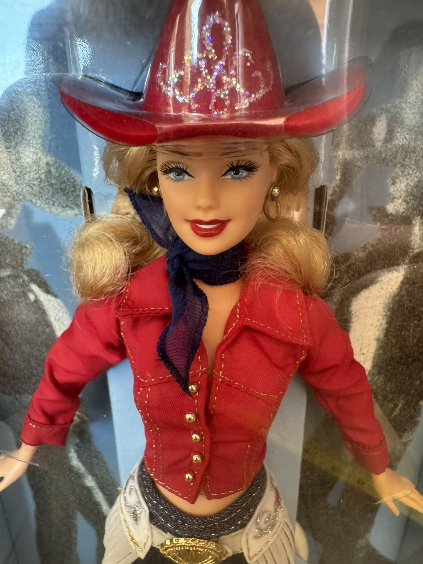 NEW Barbie Western Chic Doll Collector's Edition Cowgirl Country 2001 Mattel 55487