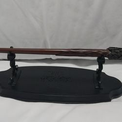 Harry Potter wand with stand 