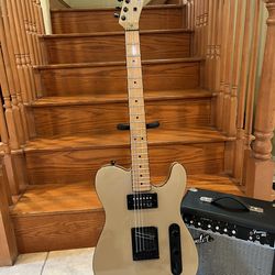 Squier Contemporary Telecaster (Mint) w/ Fender Amp