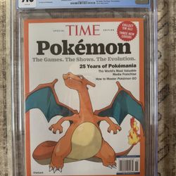 Pokemon Times Special Edition charizard Cover 9.6 CGC